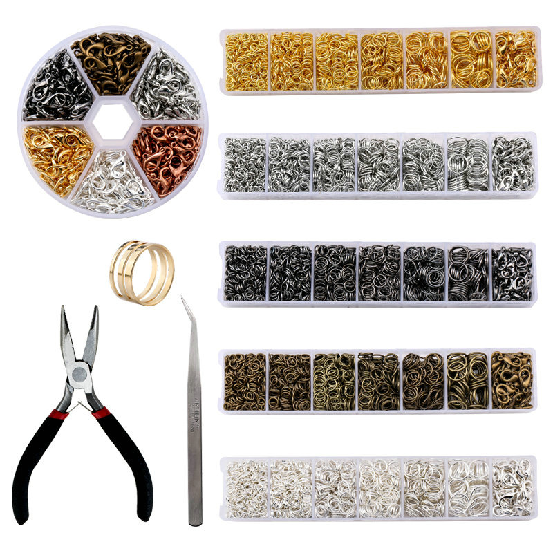 Jewelry Plier Set - Ein Set Schmuckherstellungswerkzeuge: Offene Biegeringe, Schmuckzangen,