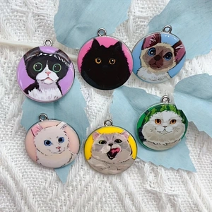 10 Stück Cartoon-Tier-Katzen-E – Jewelry Making Jewelry Bewertung und Preis