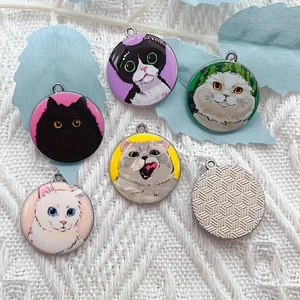 10 Stück Cartoon-Tier-Katzen-E – Jewelry Making Jewelry Bewertung und Preis