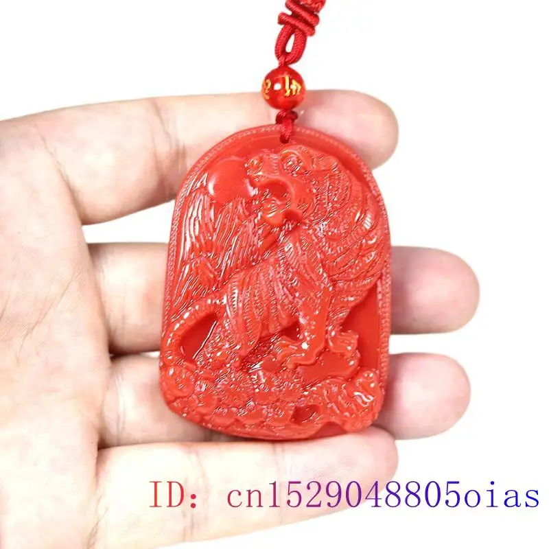 Rote Jade Tiger Anhänger Anhän – Jewelry Making Jewelry Bewertung und Preis
