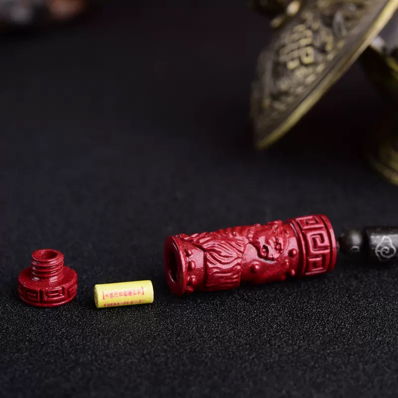 Luxuriöse rote Zinnober chines – Jewelry Making Jewelry Bewertung und Preis
