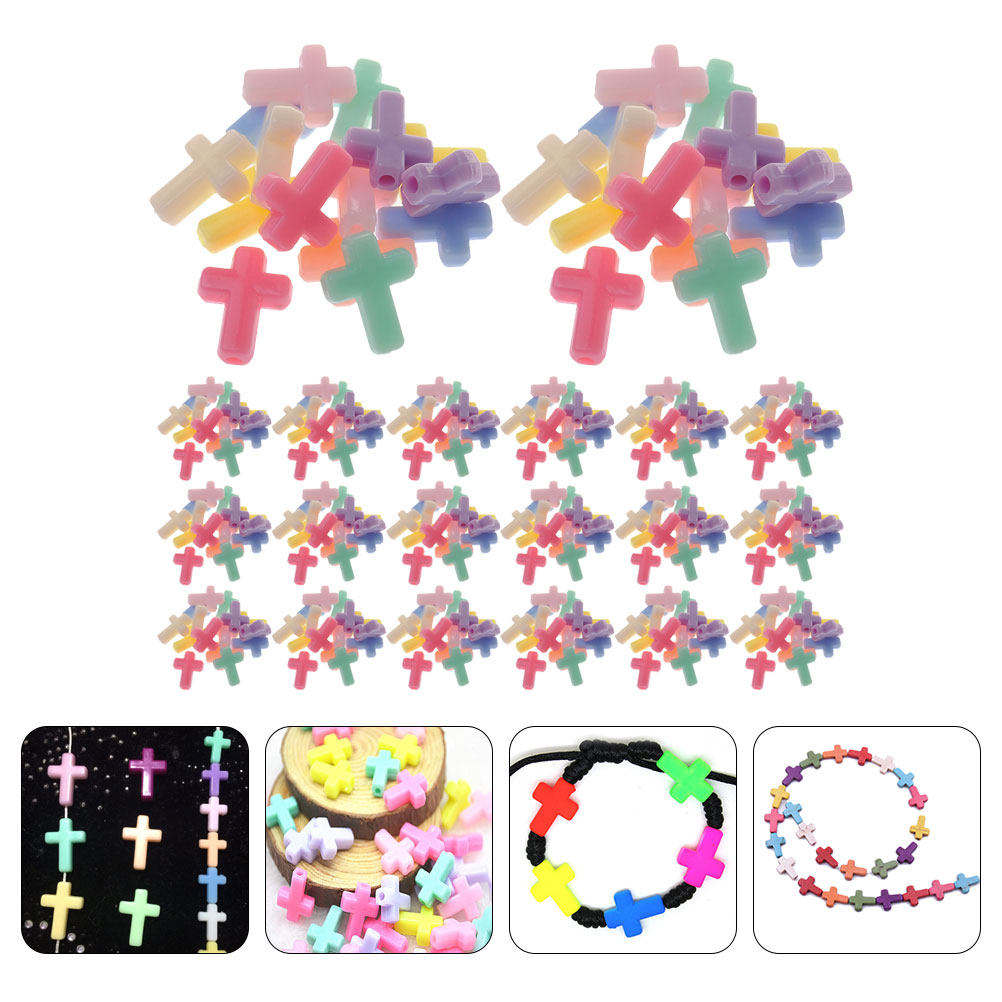 500 Stück DIY Kunststoff-Kreuz – Jewelry Making Using Beads Bewertung und Preis