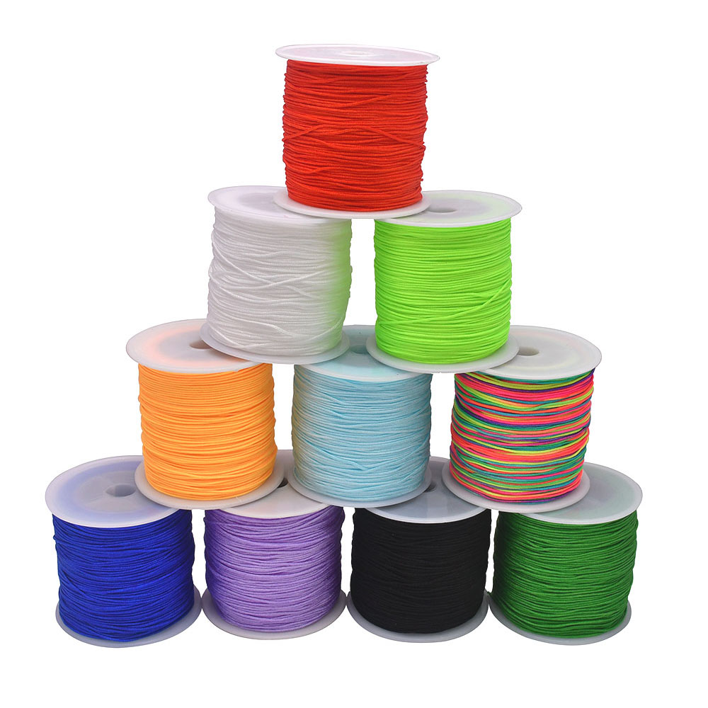 100Yards Craft Nylon Satin Cor – Jewelry Making Using Beads Bewertung und Preis