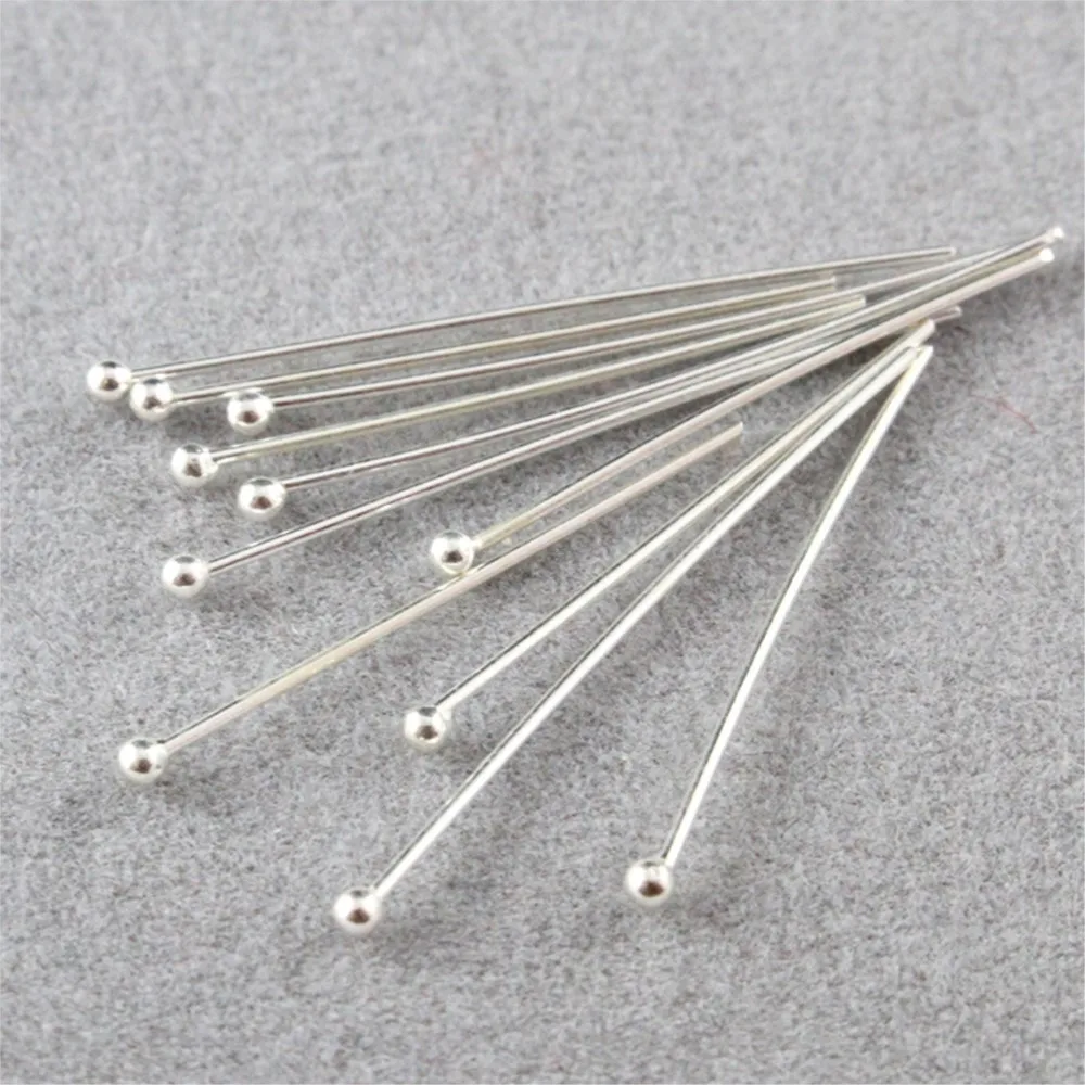 100 Stück runde Kugelkopfnadel – Jewelry Making Using Beads Bewertung und Preis