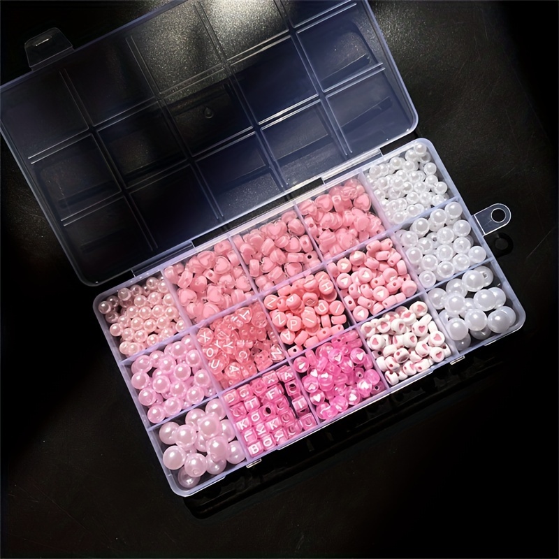 10-teiliges rosa Alphabet-Set, – Jewelry Making For Beginners Bewertung und Preis