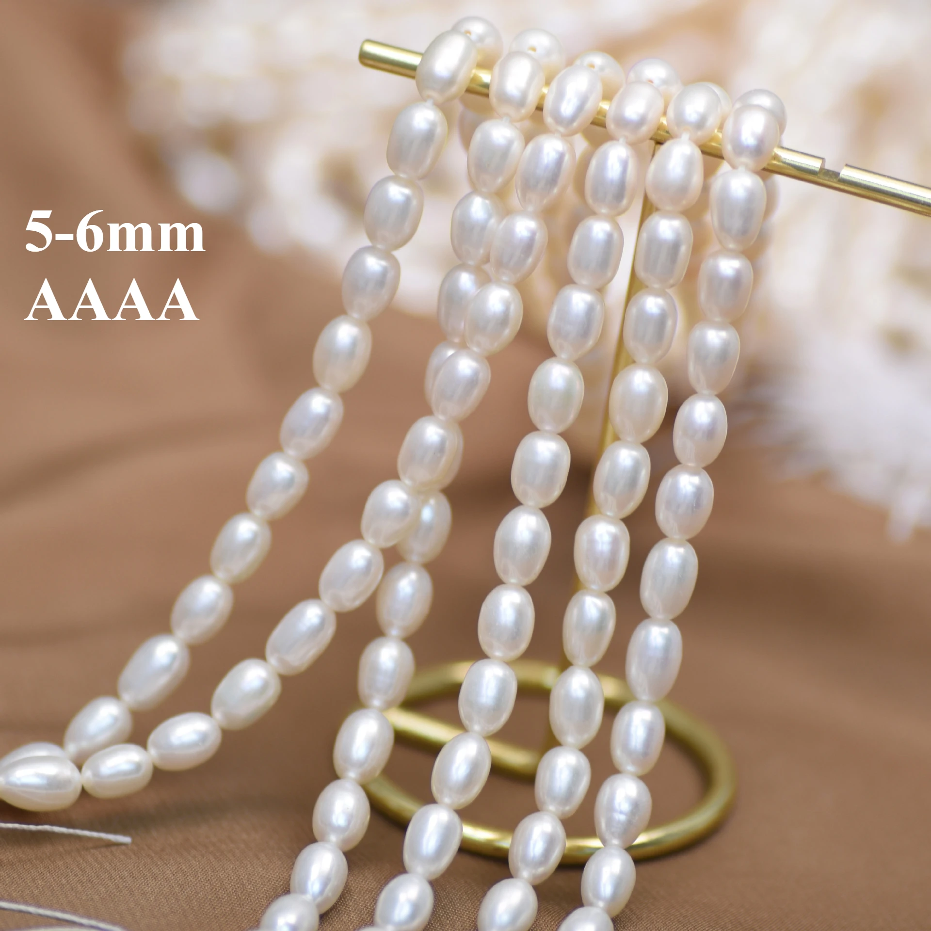 4A 5-6mm Natürliche Süßwasser- – Jewelry Making The Well Bewertung und Preis