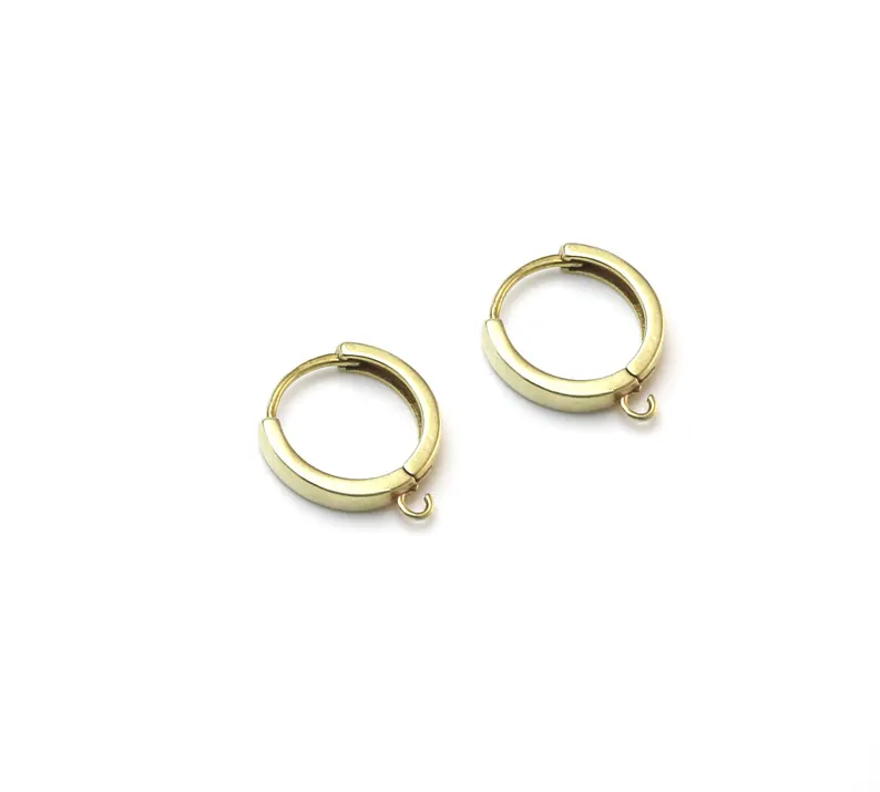 10 Stück Messing-Ohrreifen, Le – Jewelry Making Metals Bewertung und Preis