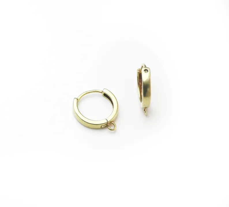 10 Stück Messing-Ohrreifen, Le – Jewelry Making Metals Bewertung und Preis