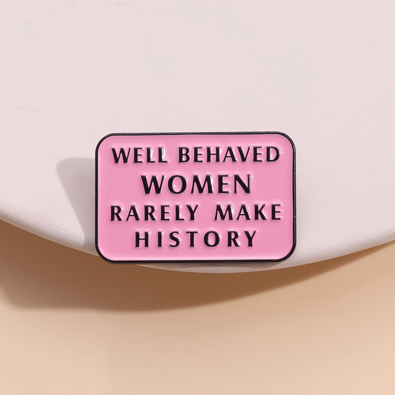 Girl-Power-Emaille-Broschen: F – Jewelry Making The Well Bewertung und Preis