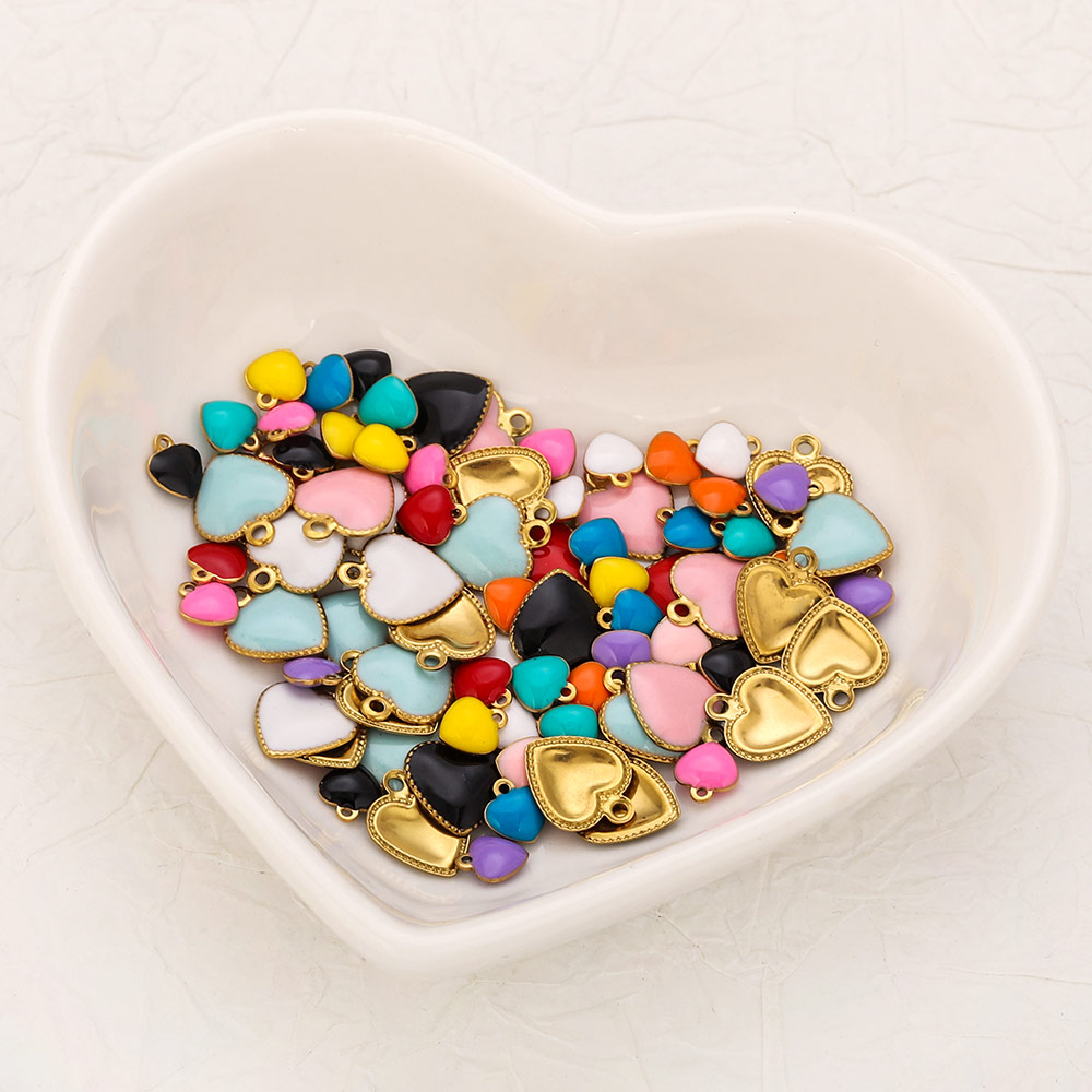 20 Stück Edelstahl Mehrfarbig  – Jewelry Making Materials Wholesale Bewertung und Preis