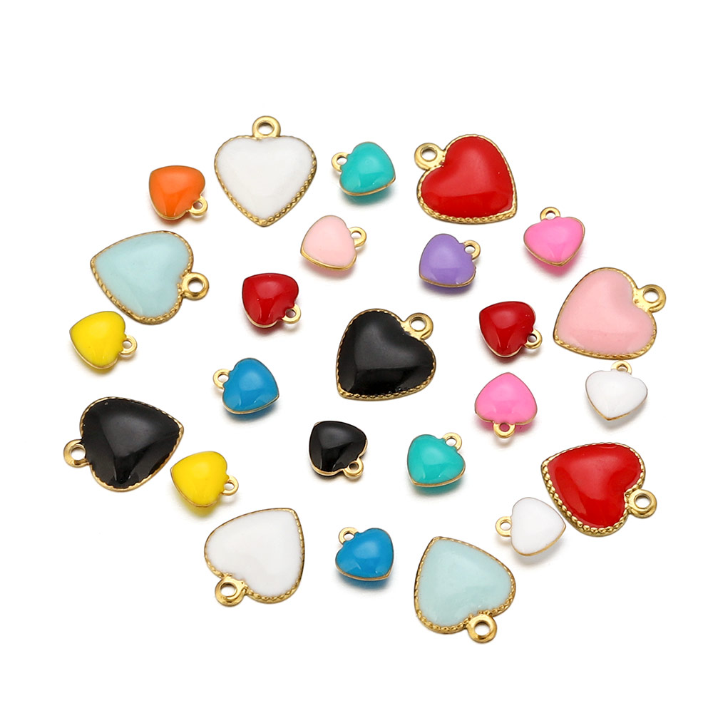 20 Stück Edelstahl Mehrfarbig  – Jewelry Making Materials Wholesale Bewertung und Preis