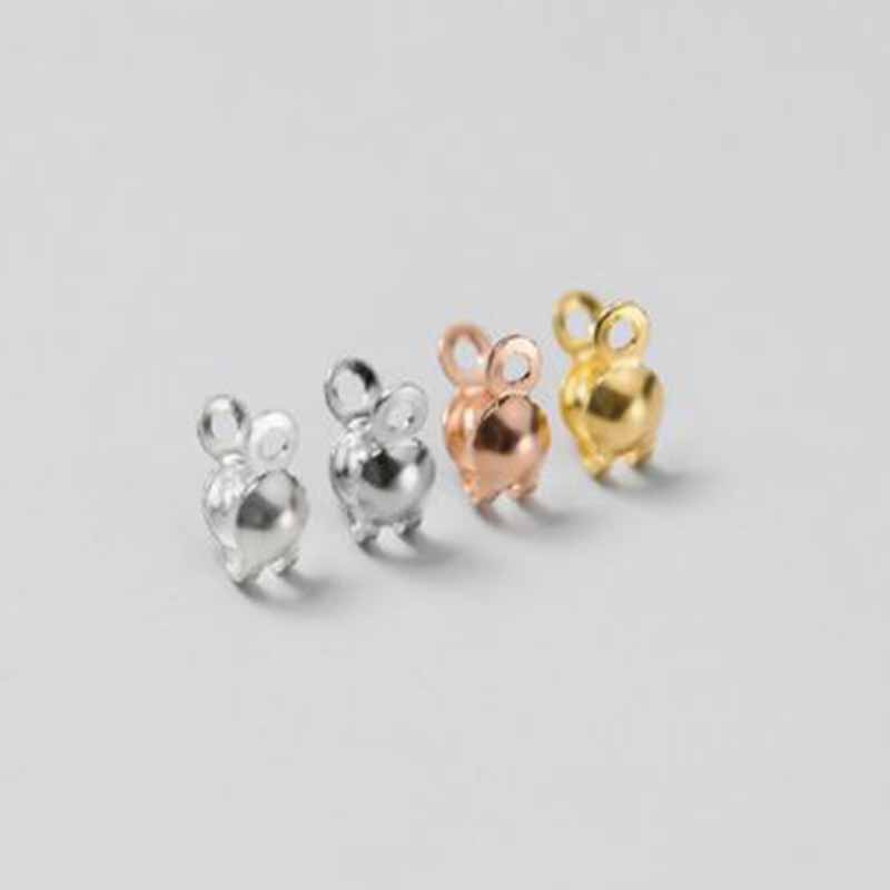 4 Stück Echte Reine 925 Sterli – Jewelry Making Material Bewertung und Preis