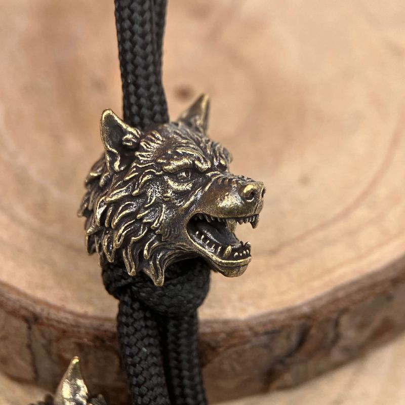 Vintage Messing Wolfskopf Ritt – Jewelry Making Using Beads Bewertung und Preis