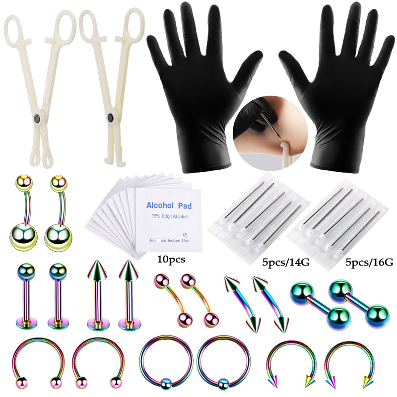 42 teile/satz Körper Piercing  – Jewelry Plier Set Bewertung und Preis