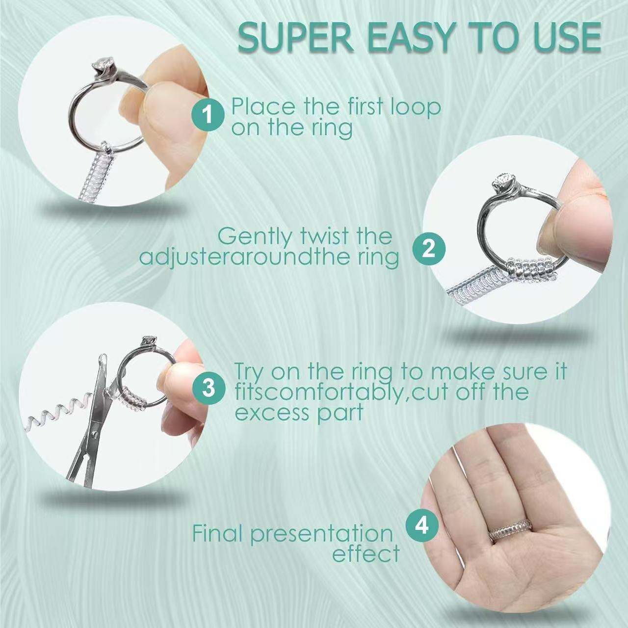 6 Stück/Set Transparente Spira – Jewelry Making Jewelry Bewertung und Preis