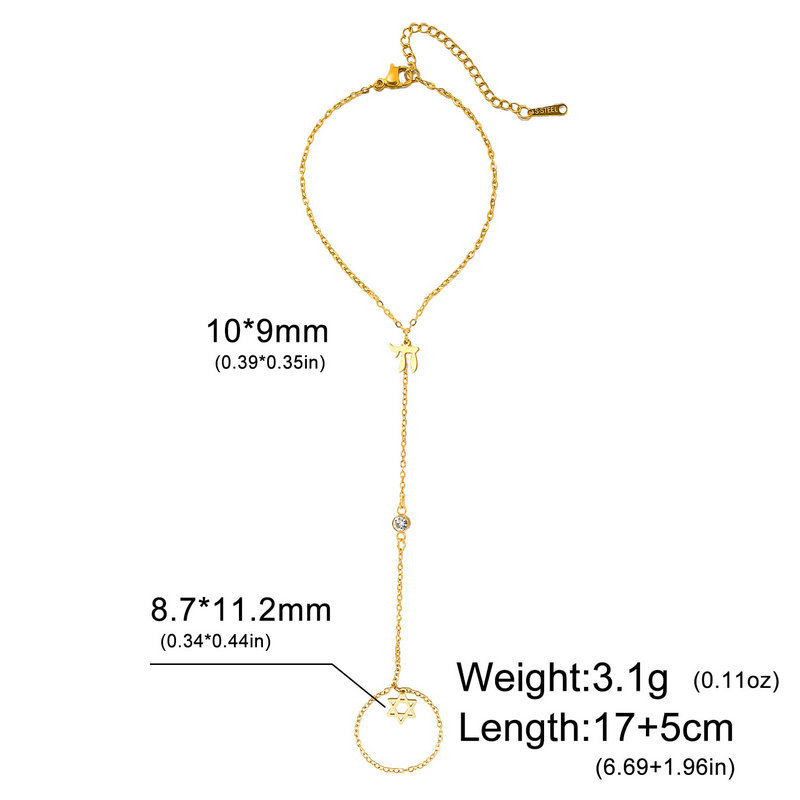 Jüdischer Davidstern Hebräisch – Jewelry Making Jewelry Bewertung und Preis