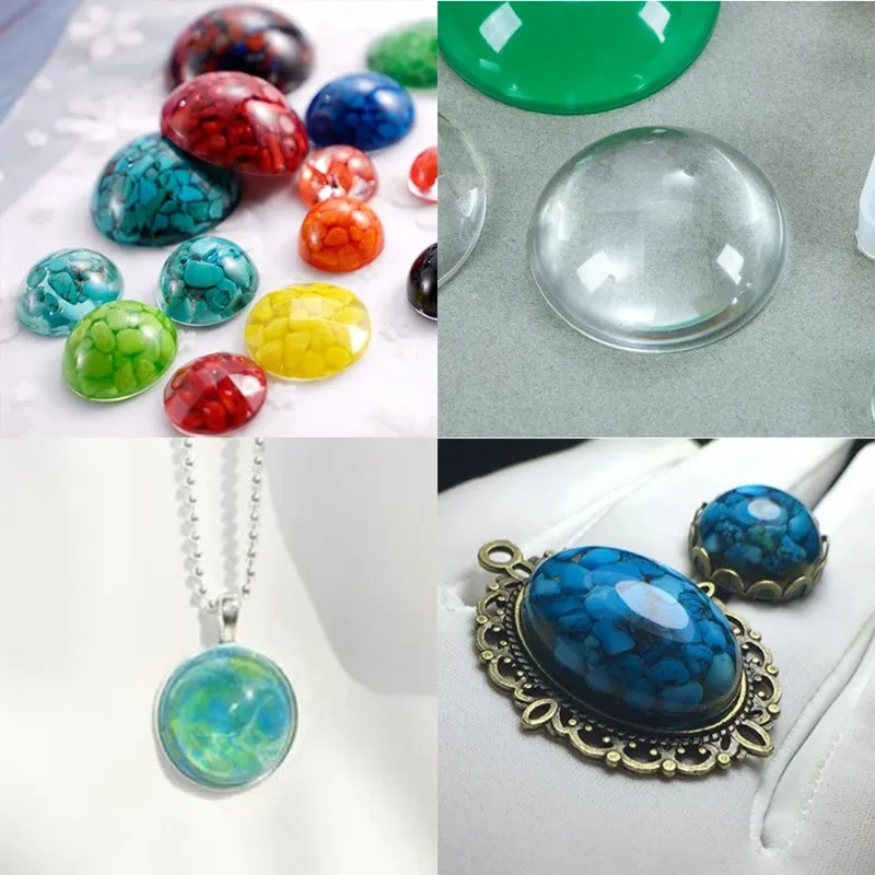 1 Stück Silikonform Halbkugel  – Jewelry Making Course Bewertung und Preis
