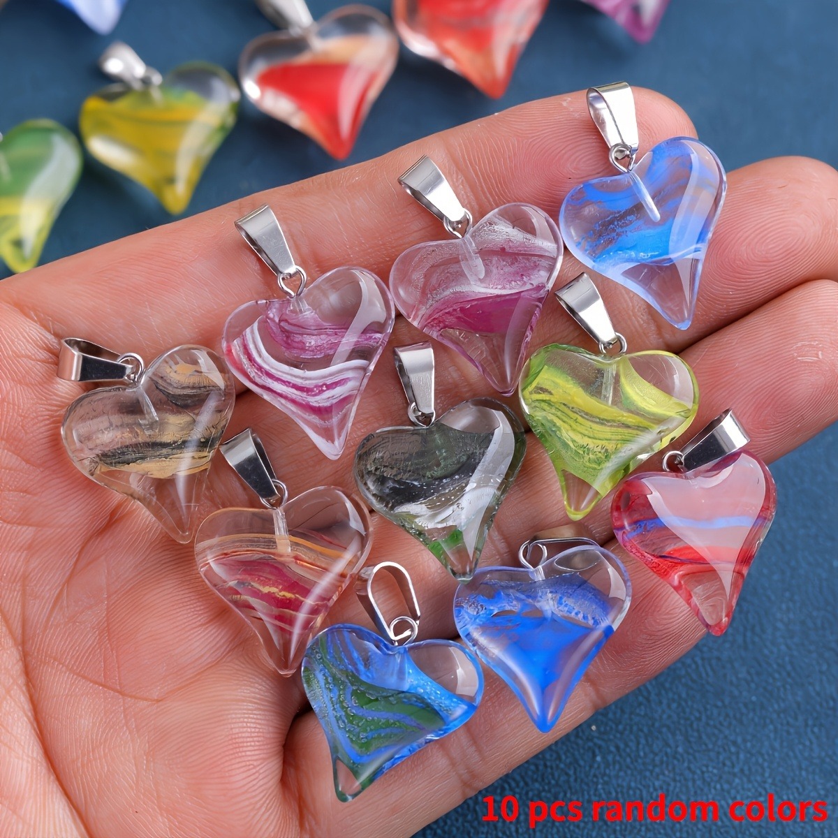 10 Stück glasförmige Kristalla – Jewelry Making The Well Bewertung und Preis