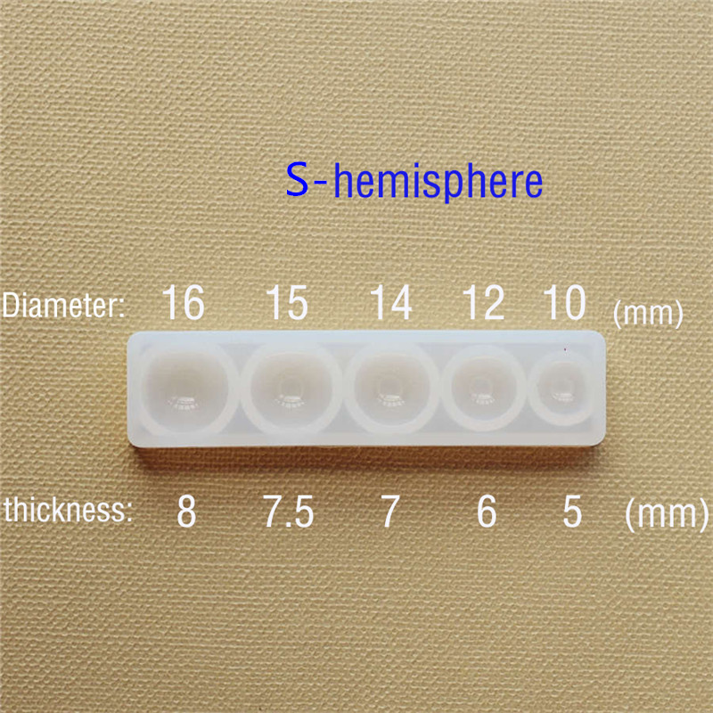 Silikonform Halbkugel Oblate C – Jewelry Making Course Bewertung und Preis