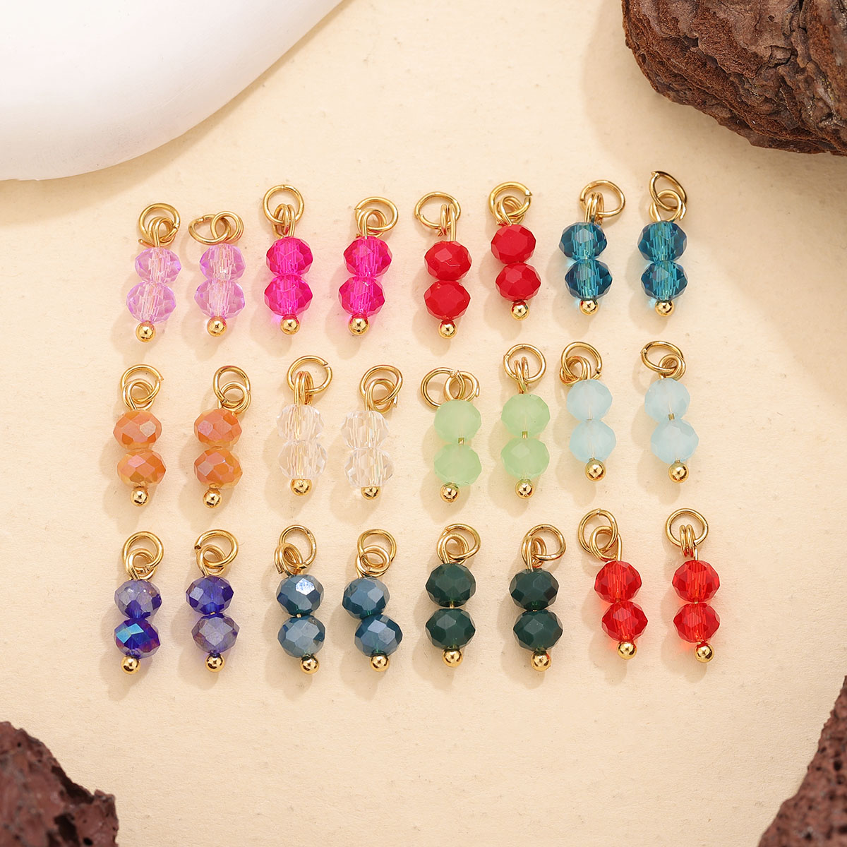 10 Stück farbige Kristall-Dopp – Jewelry Making For Beginners Bewertung und Preis