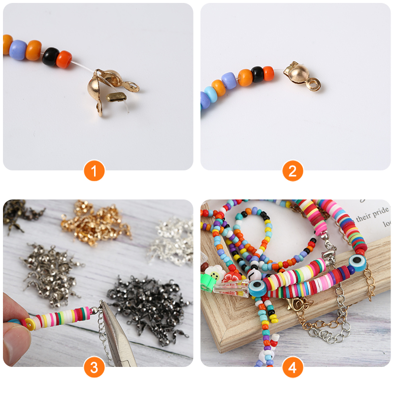 200 Stück/Lot 4×8mm Kugelkette – Jewelry Making Using Beads Bewertung und Preis