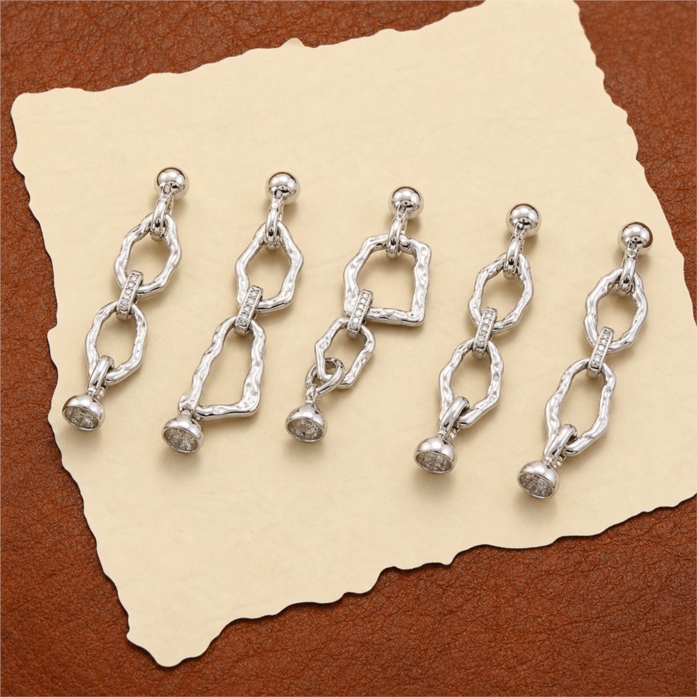 1 Stück 18k vergoldete, schlic – Jewelry Making Material Bewertung und Preis