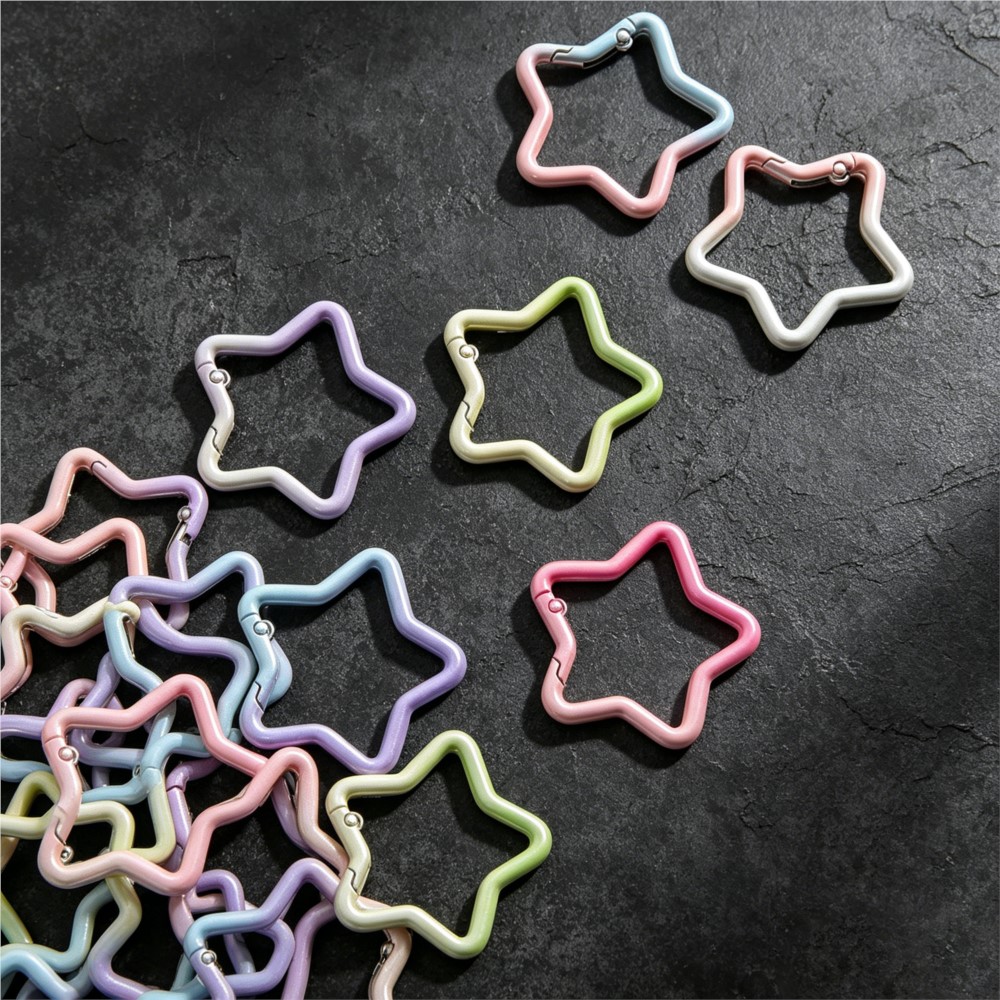 5 Stück Farbverlauf-Sternförmi – Jewelry Making Hardware Bewertung und Preis
