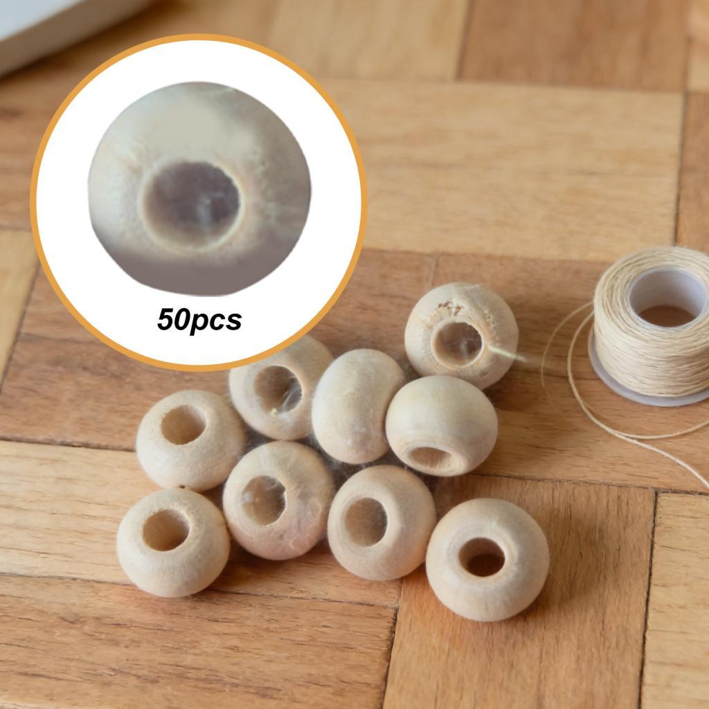 Natürliche Holzperlen, gut pol – Jewelry Making The Well Bewertung und Preis