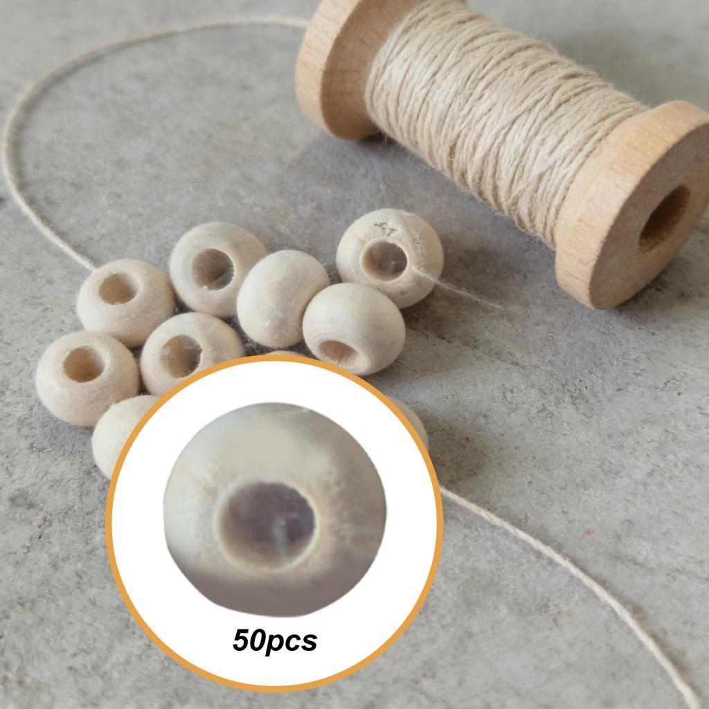 Natürliche Holzperlen, gut pol – Jewelry Making The Well Bewertung und Preis